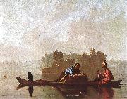 Bingham, George Caleb Fur Traders Going down the Missouri china oil painting reproduction